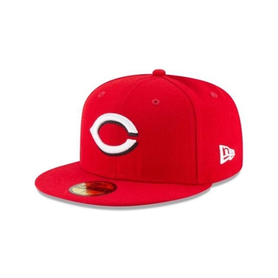 Sapca New Era Cincinnati Reds MLB Authentic Collection 59FIFTY Fitted - Rosii